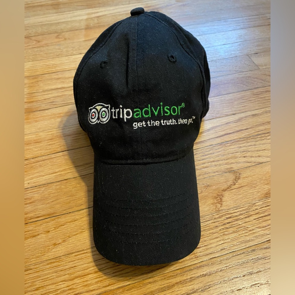 Black Trip Advisor baseball hat | One size | adjustable back